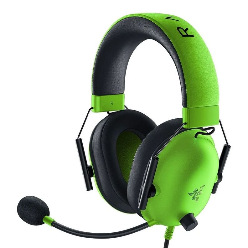 Audifono Gamer Razer Blackshark V2 X Verde 3.5mm-0