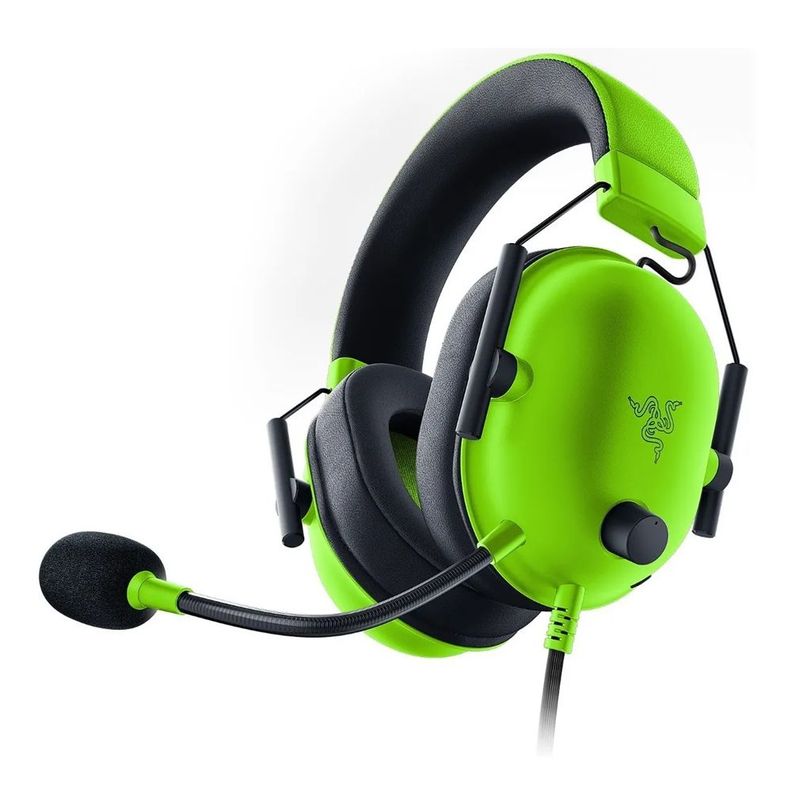 Audifono Gamer Razer Blackshark V2 X Verde 3.5mm-1