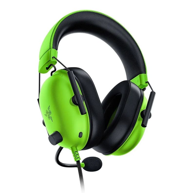 Audifono Gamer Razer Blackshark V2 X Verde 3.5mm-2