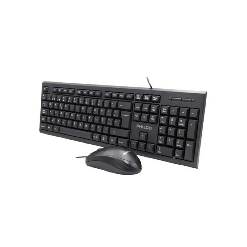 KIT COMBO Teclado y Mouse Philco K4500-1