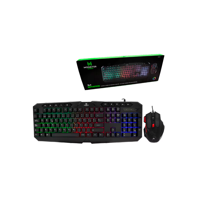 Kit Gamer Monster Games Crew Initiation RGB-2