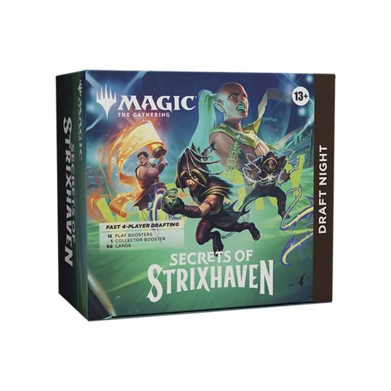 MTG: Secrets of Strixhaven Draft Night Box INGLES Negro
