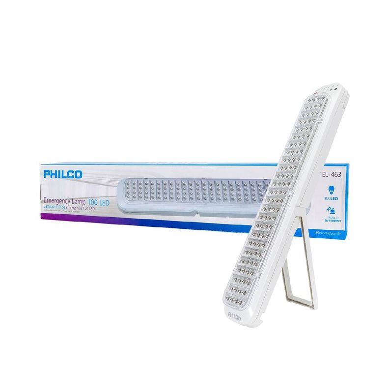 LAMPARA DE EMERGENCIA PHILCO 100 LED-0
