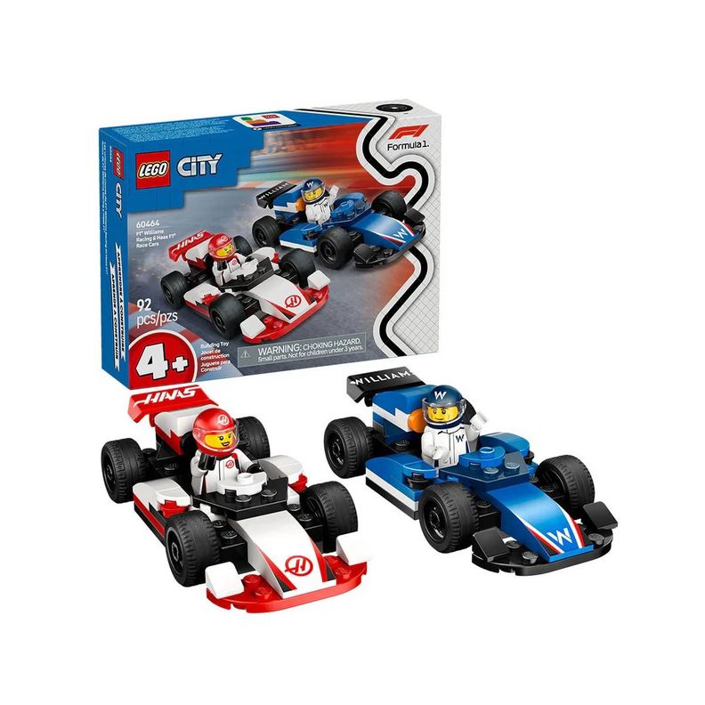 LEGO CITY: AUTOS DE F1 WILLIAMS RACING Y HAAS 60464-0