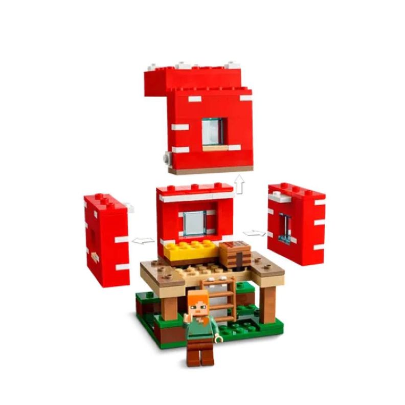 LEGO Minecraft La Casa Champiñon 21179-2