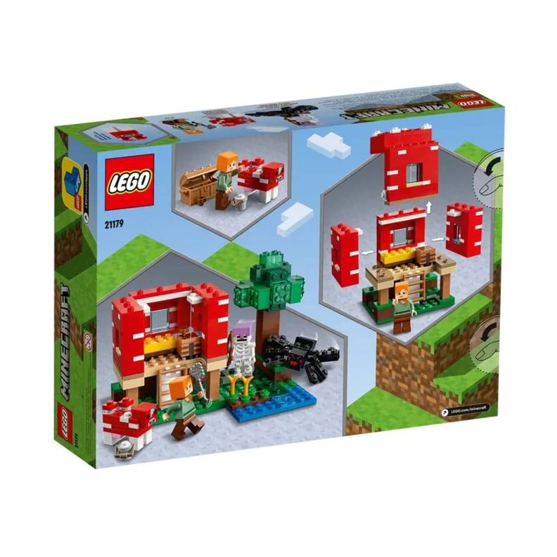 LEGO Minecraft La Casa Champiñon 21179-3