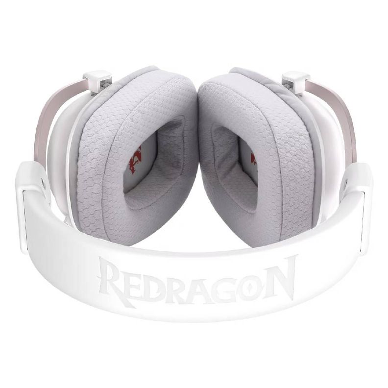 Audifonos Gamer Redragon Zeus PRO Wireless 7.1 Blanco-3