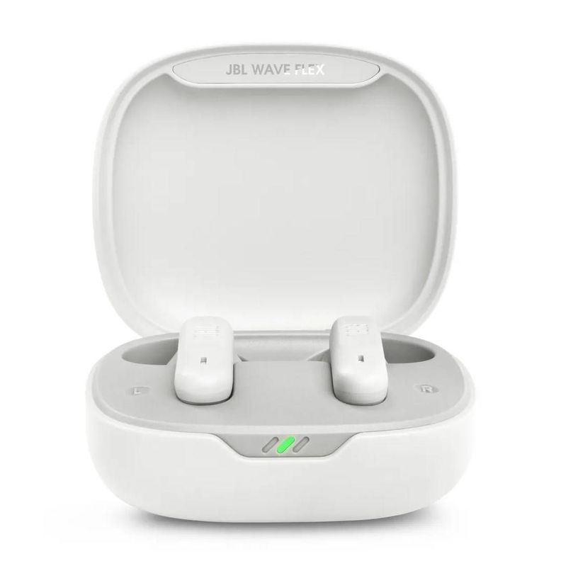 Audifonos JBL Inalámbricos Wave Flex Blanco-0