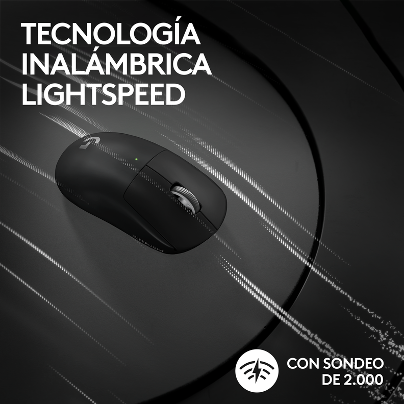 Mouse Gamer Logitech Pro X Superlight 2 Lightspeed Negro-5