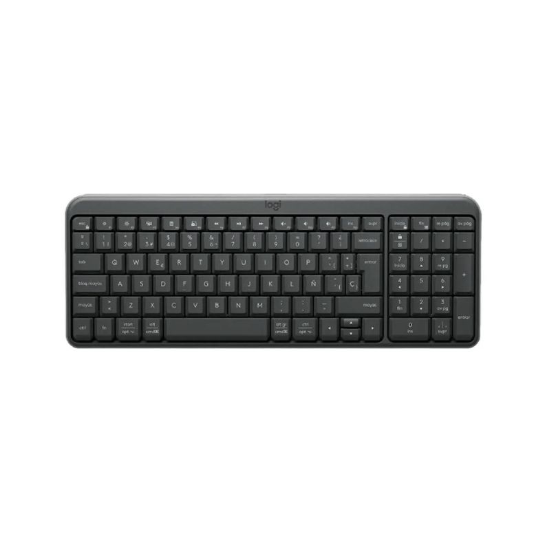 Teclado Inalambrico Logitech K250 Bluetooth Grafito Negro