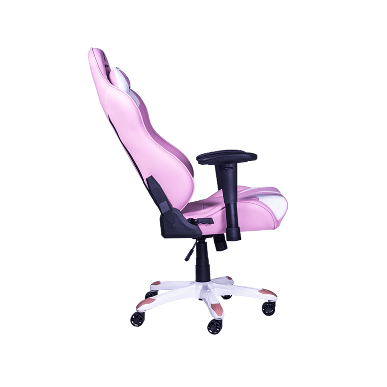 Silla Gamer Dragster GT 500 Pink Edition  Apoyabrazo 3D-2