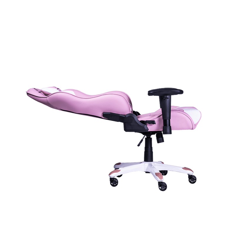 Silla Gamer Dragster GT 500 Pink Edition  Apoyabrazo 3D-3