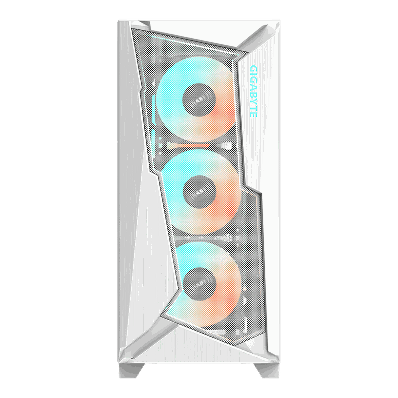 Gabinete Gigabyte Aorus C301 Glass Blanco-2