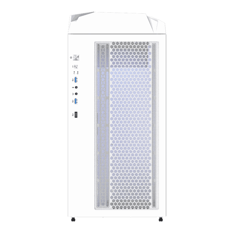 Gabinete Gigabyte Aorus C301 Glass Blanco-5