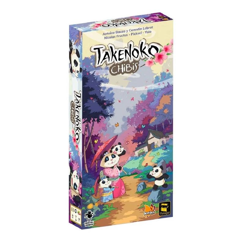 Juego de Mesa: Takenoko Chibis (Expansión) - Fractal Juegos-0