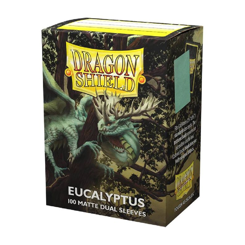 Protector Dragon Shield: Standard DUAL- Matte Eucalyptus 100