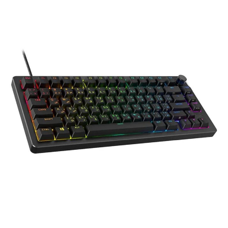 Teclado Gamer Hyperx Alloy Rise 75 Mecánico Sw Red Negro-2