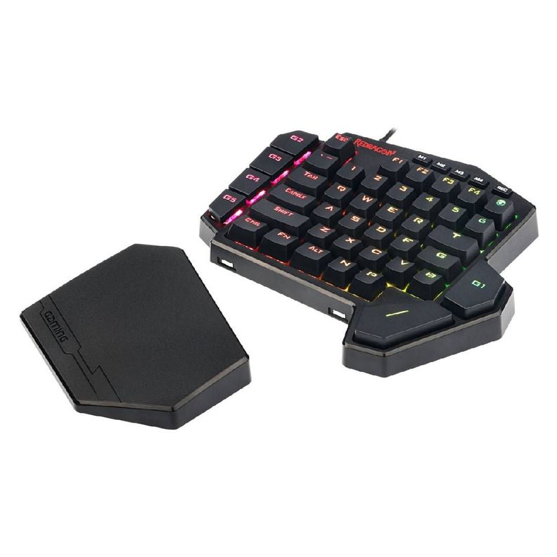 Teclado de una mano Redragon Diti Gaming RGB Blue Switch-1