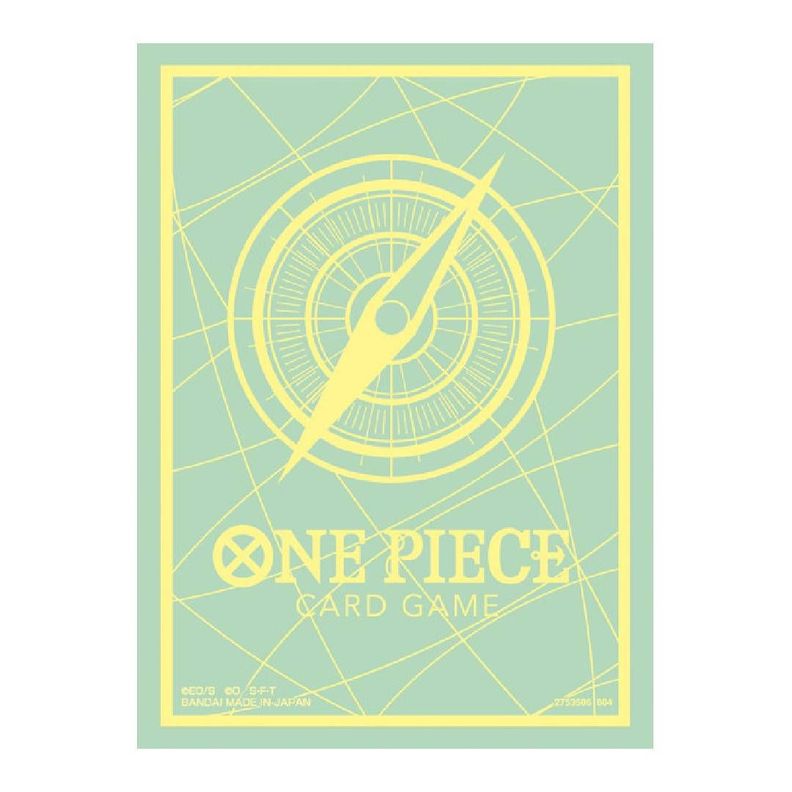 Protectores One Piece TCG Official Sleeves 9 Green and Lemon-0