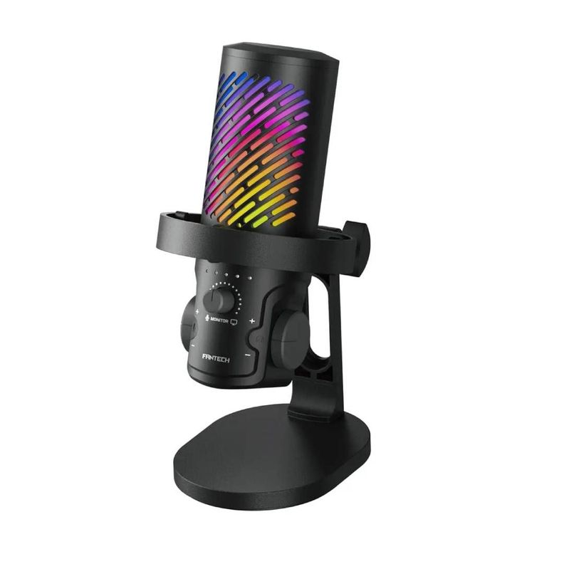 Microfono Fantech MCX04 Leviosa Aura Black Negro