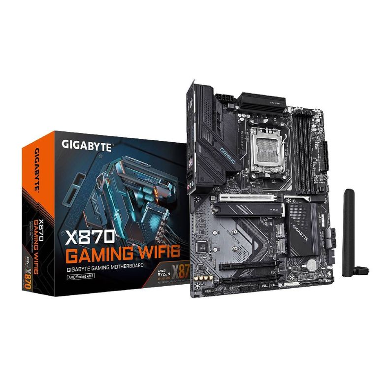 Placa Madre AMD X870 Gaming Wifi 6 Negro