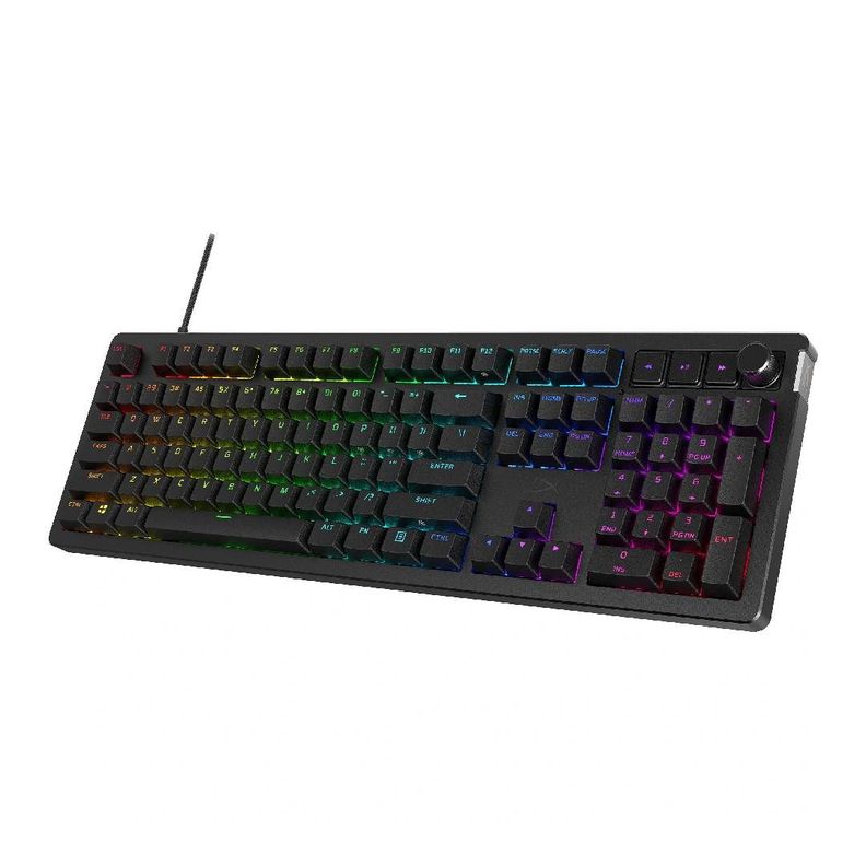 Teclado Gamer HyperX Alloy Rise 100 Mecánico SW Red Negro-1
