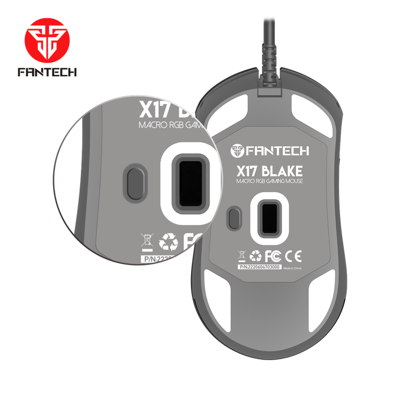 Mouse Gamer Fantech Blake X17 SPACE EDITION 10000 dpi-3