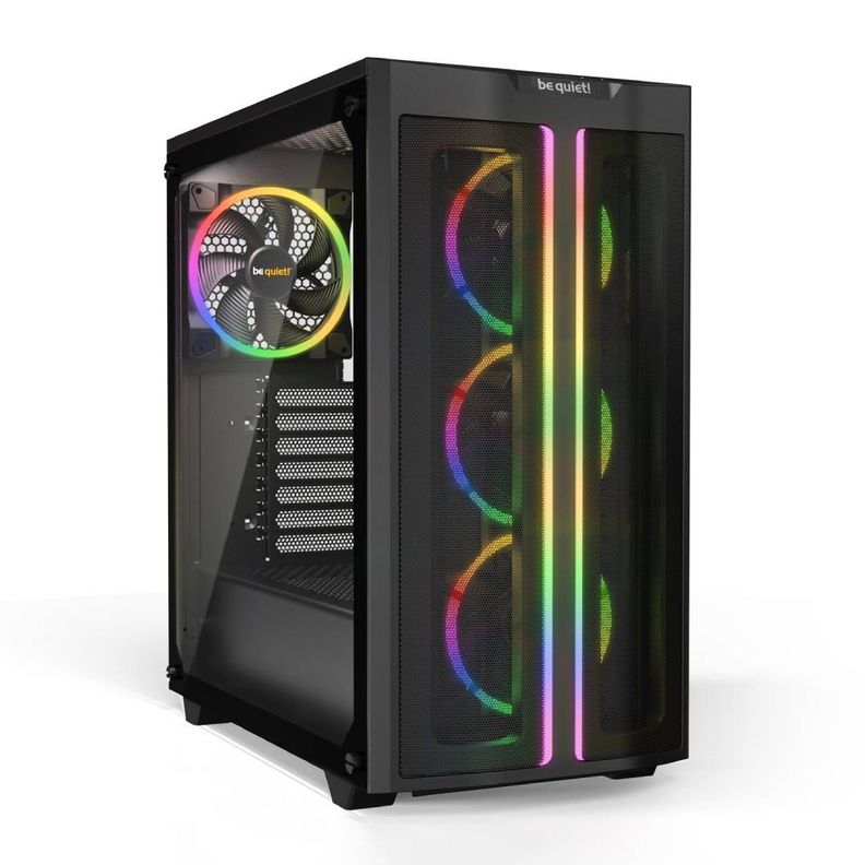 Gabinete be quiet! PURE BASE 500FX Black Negro