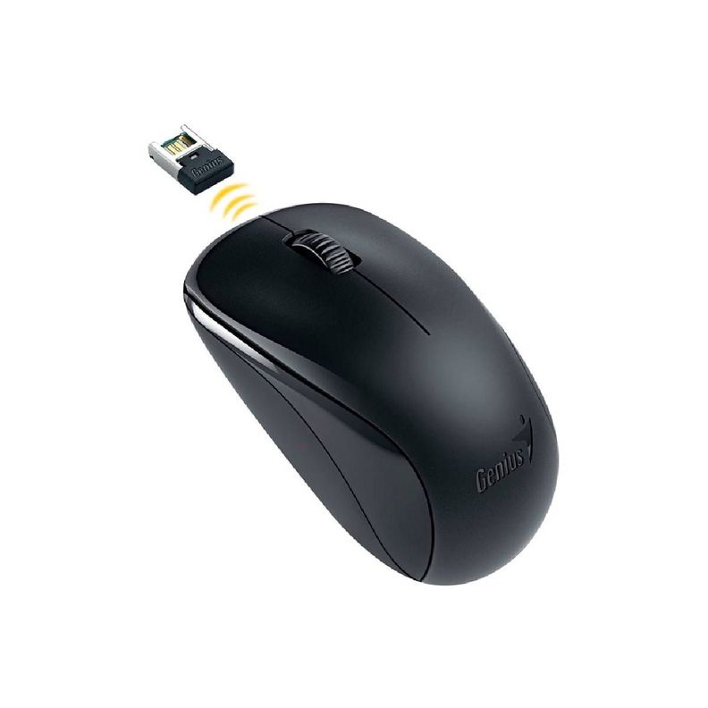 Mouse Inalambrico Genius Nx-7000 Wireless Negro 1200dpi-1