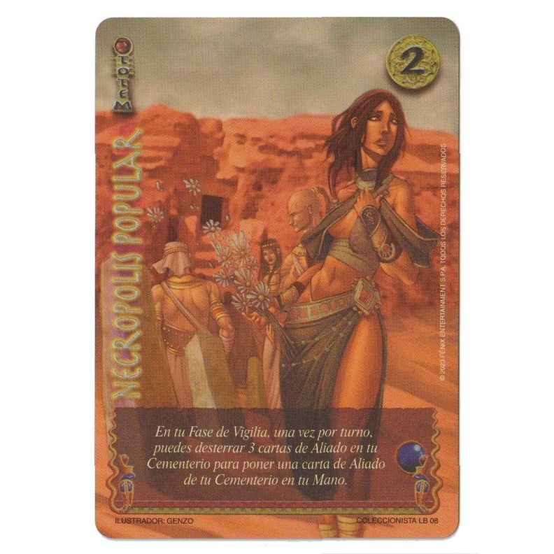 Cartas Promo Necropolis Popular Coleccionista Myl-0