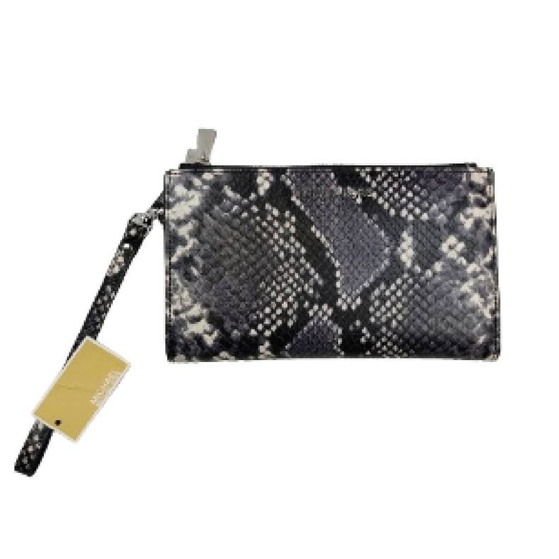 Billetera Mk Serpiente Negra/gris-0