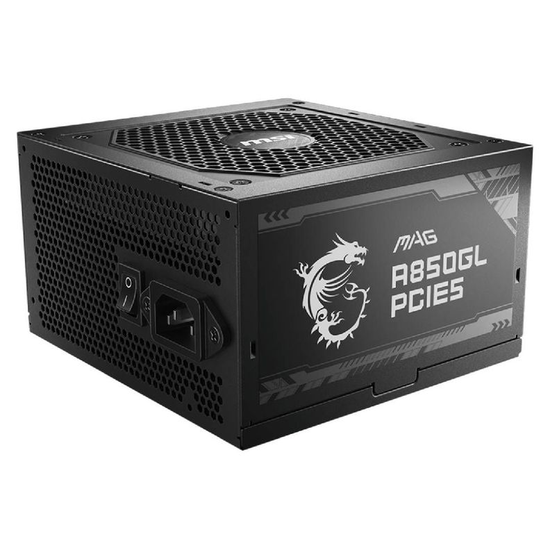 Fuente de Poder MSI MAG A850GL PCIE5 80 Plus Gold Modular-2