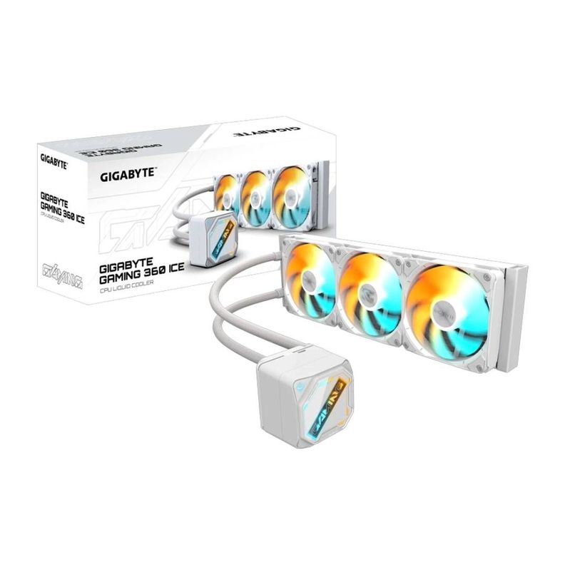 Refrigeracion Liquida Gigabyte GAMING 360 ICE ARGB Blanco