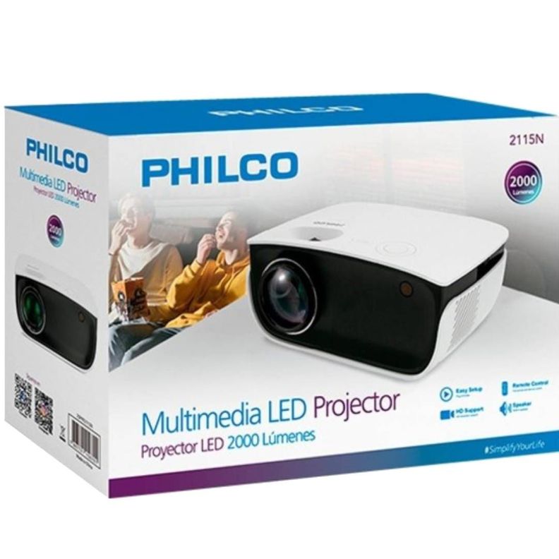 Proyector 2000 Lumenes Philco 2115N-2