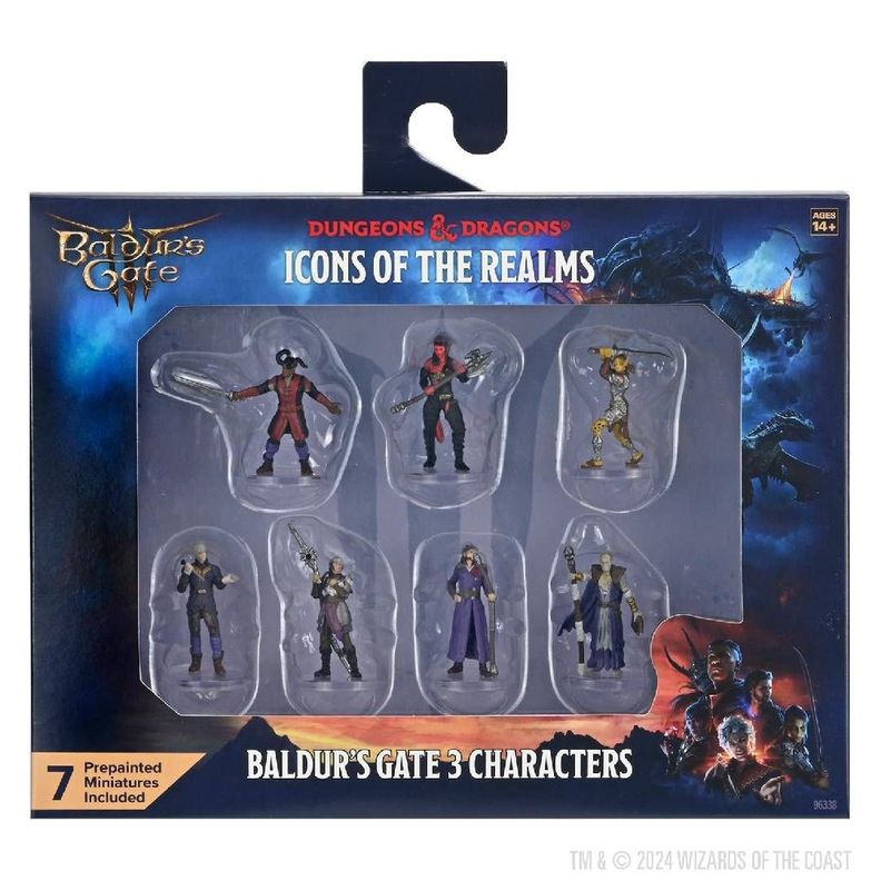 D&D Icons of the Realms: Baldur's Gate 3 Character Boxed Set-0