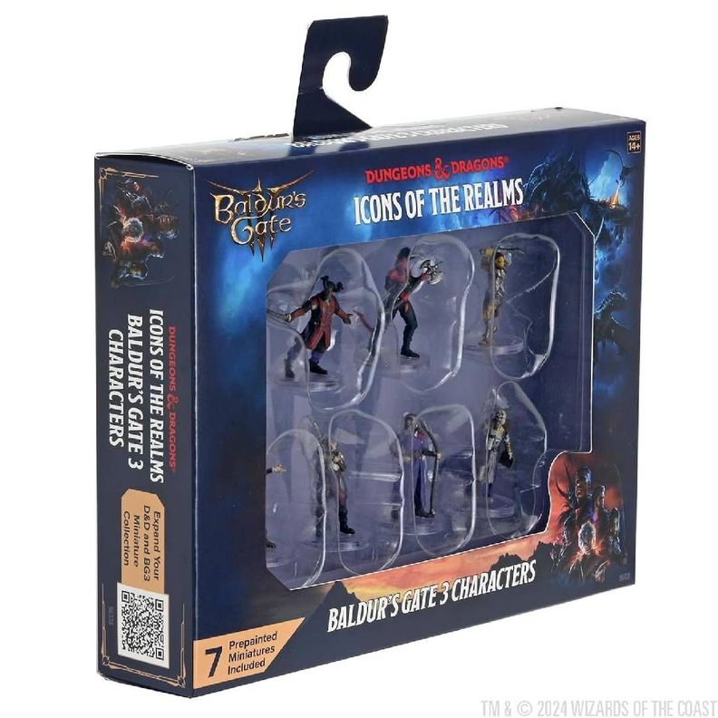 D&D Icons of the Realms: Baldur's Gate 3 Character Boxed Set-1