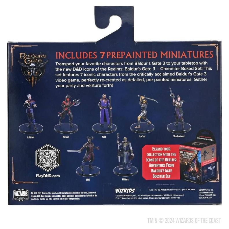 D&D Icons of the Realms: Baldur's Gate 3 Character Boxed Set-2