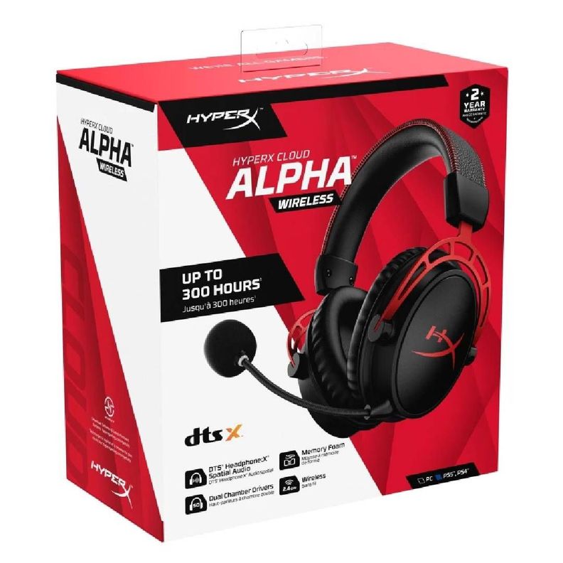 Audifonos Gamer HyperX Cloud Alpha Wireless-5