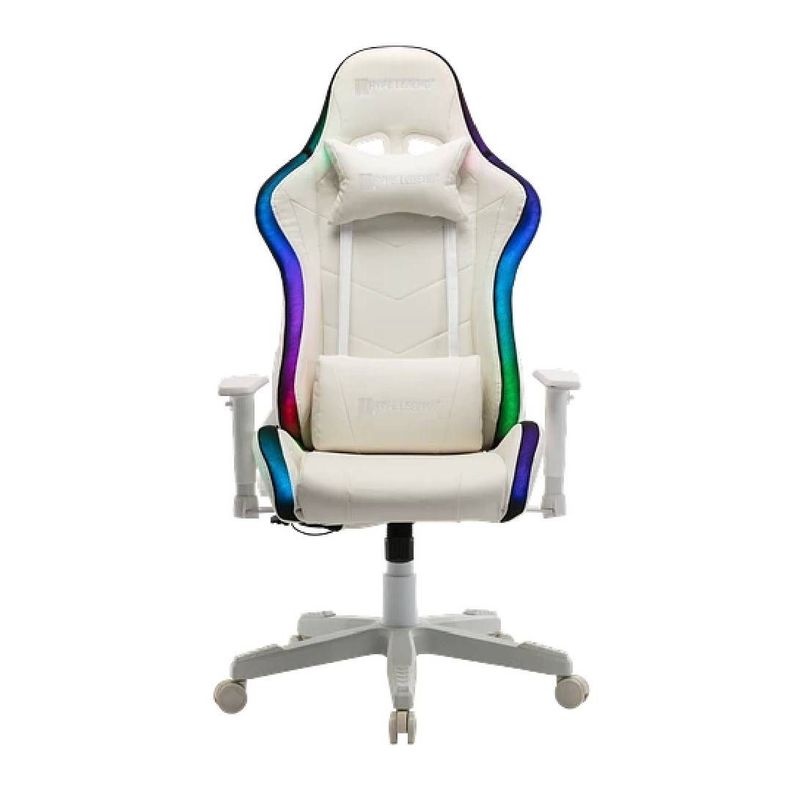 Silla Gamer Hype Legend Intense Evil Blanca RGB-0