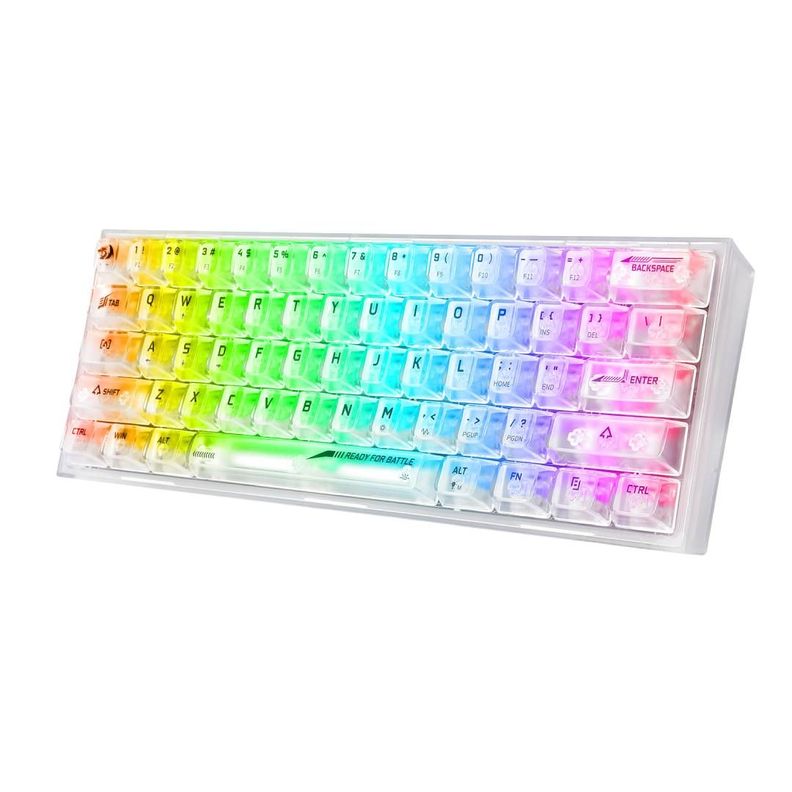 Teclado Redragon Fizz RGB K617CT-RGB-1