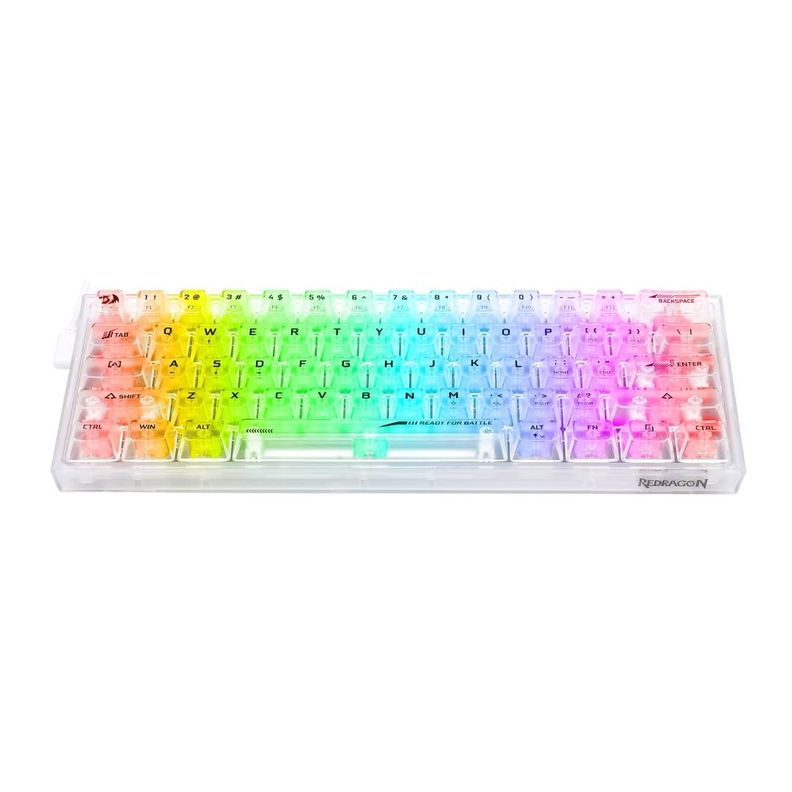 Teclado Redragon Fizz RGB K617CT-RGB-3