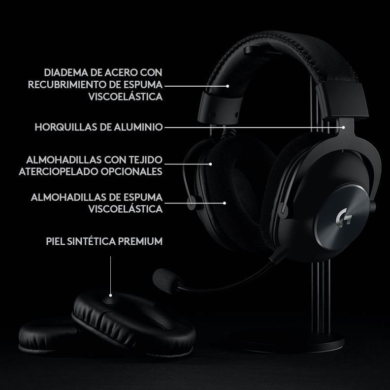 Audifono Gamer Logitech G Pro X Wireless Lightspeed-4