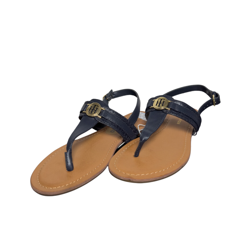Sandalias Mujer Azules Talla 8 Tommy Hilfiger-0