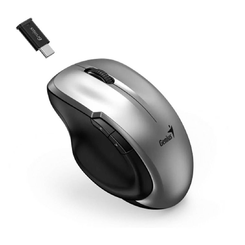 Mouse Inalambrico Genius ERGO 8200S Silver Tipo-C-3