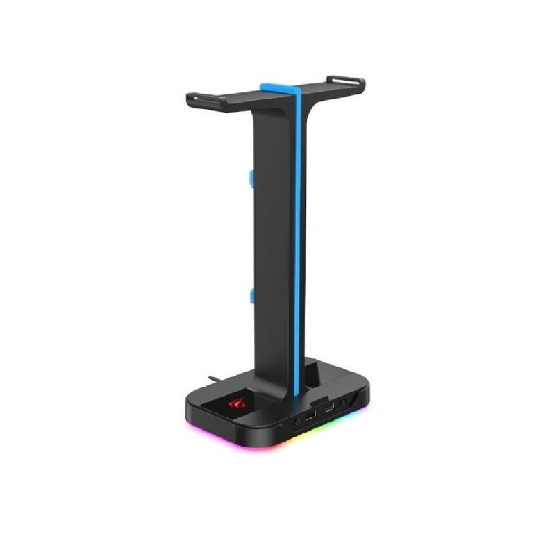Soporte Stand Base Audifonos Gamer Luces Rgb Entrada Usb 2.0-0
