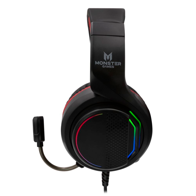 Audifonos Gamer Monster Games Snap RGB USB Jack 3.5mm-3