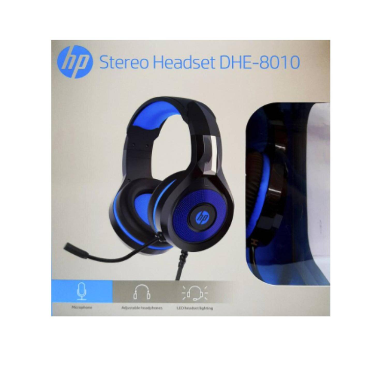 Audifonos Gamer HP DHE-8010 Jack 3.5 Ps4 Ps5 PC Negro-4