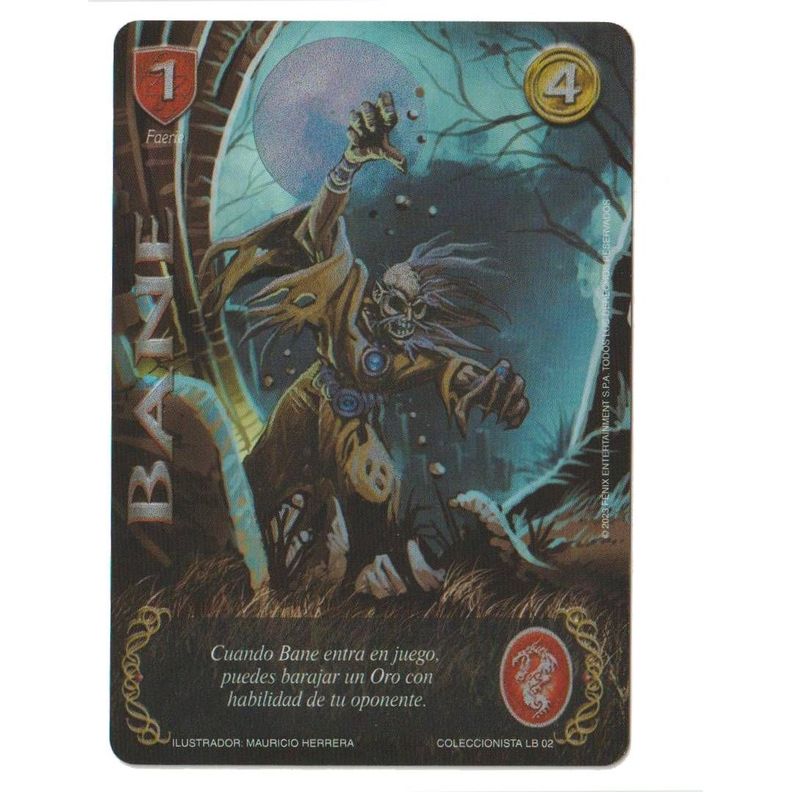 Carta Promo Bane Coleccionista Myl-0