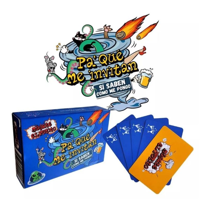 Juego de Mesa Pa que me invitan… Si saben como me pongo SPL-0