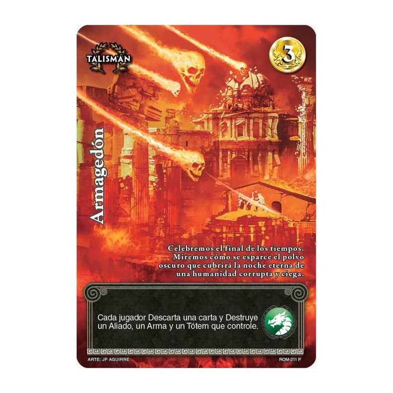 Carta Promo Armagedon Furia Ext Myl-0